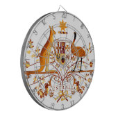 Australië COA Brown Dartbord (Voorkant Links)
