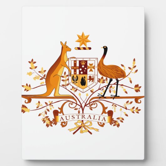 Australië COA Brown Fotoplaat (Voorkant)