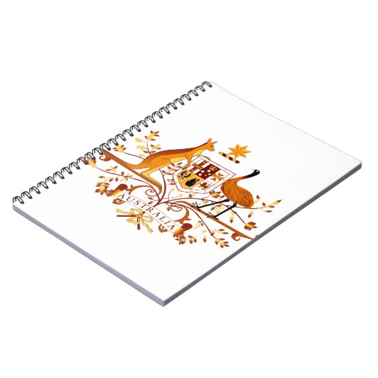 Australië COA Brown Notitieboek (Linkerzijde)
