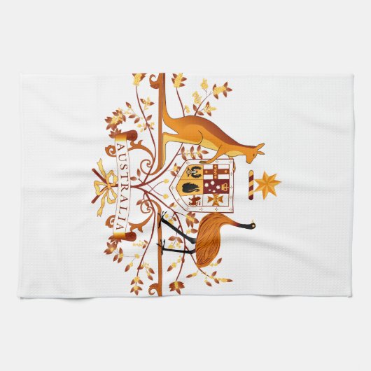 Australië COA Brown Theedoek (Horizontaal)