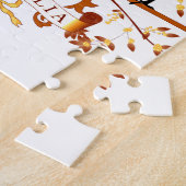 Australië COA Bruin Legpuzzel (Zijkant)