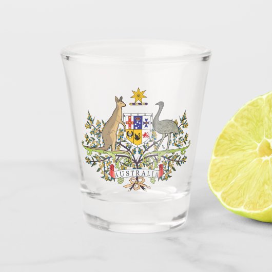Australië - COA Shot Glas (Voorkant)