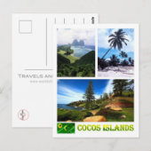 Australië - Cocos-eilanden - Briefkaart (Voorkant / Achterkant)