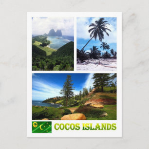 Australië - Cocos-eilanden - Briefkaart