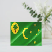Australië - Cocos (Keeling)-eilanden - vlag - Briefkaart (Staand voorkant)