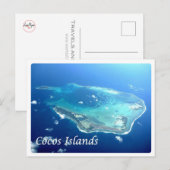 Australië - Cocosseilanden - Briefkaart (Voorkant / Achterkant)