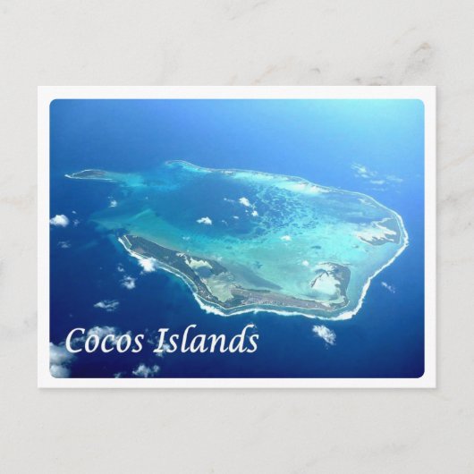 Australië - Cocosseilanden - Briefkaart (Voorkant)