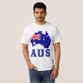 Australië Continent T-shirt (Voorkant volledig)