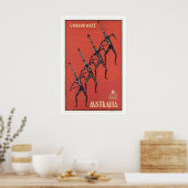 Australië Corroboree Aboriginal Australiërs Poster (Keuken)