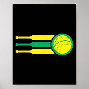 Australië Cricket Team Australië Cricket Fan Vlag  Poster