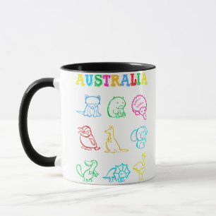 Australië Dag Peuter Shirt Grappige Dieren Austral Mok