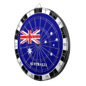 Australië Dartboard, spelbord, Australische vlag Dartbord (Voorkant Rechts)