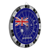Australië Dartboard, spelbord, Australische vlag Dartbord (Voorkant Links)