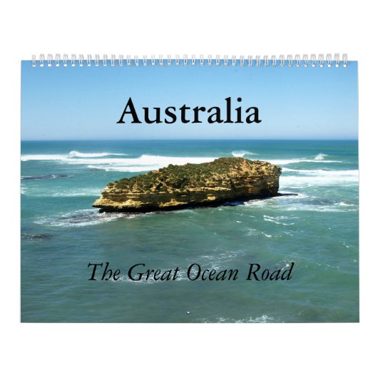Australië - De Grote Oceaan Road Kalender (Hoes)