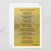 Australië de plaats om een platte kaart te worden (Voorkant / Achterkant)