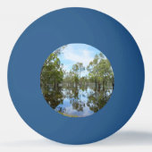 Australië De rivier Murray, Pingpongbal (Voorkant)