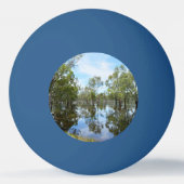Australië De rivier Murray, Pingpongbal (Achterkant)