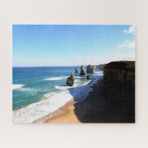 Australië De Twaalf Apostles Beach Rock Formatie