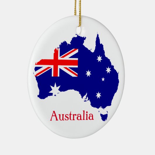 Australië Design Keramisch Ornament (Rechts)