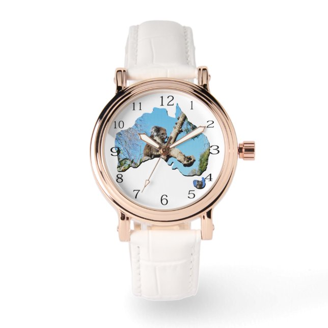 Australië Dit is Koala land, Horloge (Voorkant)