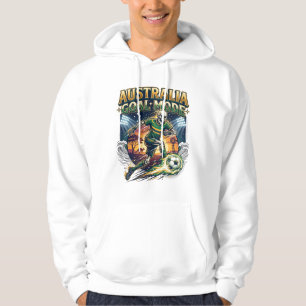 Australië Doel Modus Skelet Striker Naties Streetw Hoodie