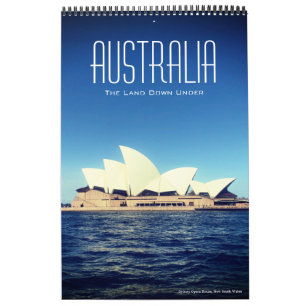 Australië down under 2026 (met locaties) kalender