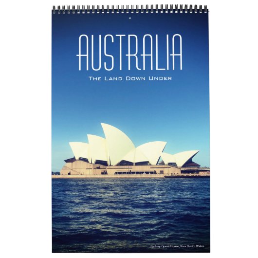 australië down under 2027 (met locaties) kalender (Hoes)