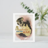 Australië en de oorlog briefkaart (Staand voorkant)