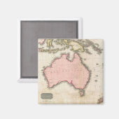 Australië en het zuidwestelijk deel van de Stille Magneet (Voorkant / Achterkant)