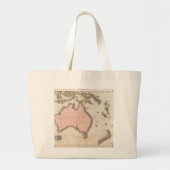 Australië en het zuidwestelijke deel van de Stille Grote Tote Bag (Voorkant)
