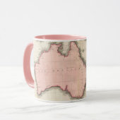 Australië en het zuidwestelijke deel van de Stille Mok (Voorkant links)