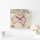 Australië en het zuidwestelijke deel van de Stille Vierkante Klok (Huis)