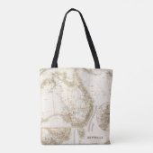 Australië en Nieuw-Zeeland Tote Bag (Achterkant)