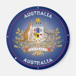 Australië Erfgoed Embleem Magneet