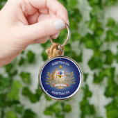 Australië Erfgoed Embleem Sleutelhanger (Hand)