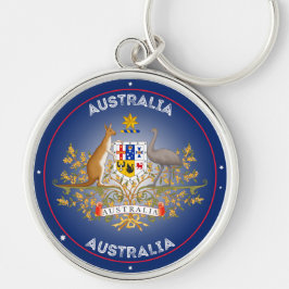 Australië Erfgoed Embleem Sleutelhanger