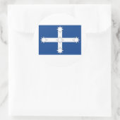 Australië Eureka Ronde Sticker (Tas)