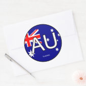 Australië Euro Sticker (Envelop)