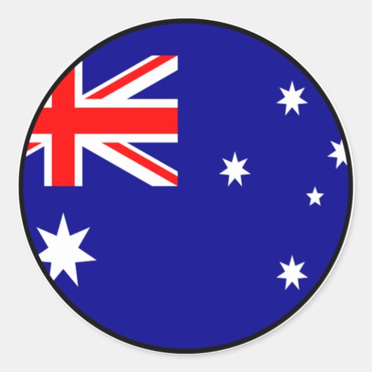 Australië Euro Sticker (Voorkant)