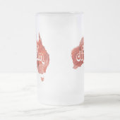 AUSTRALIË FAIR DINKUM MATGLAS BIERPUL (Center)