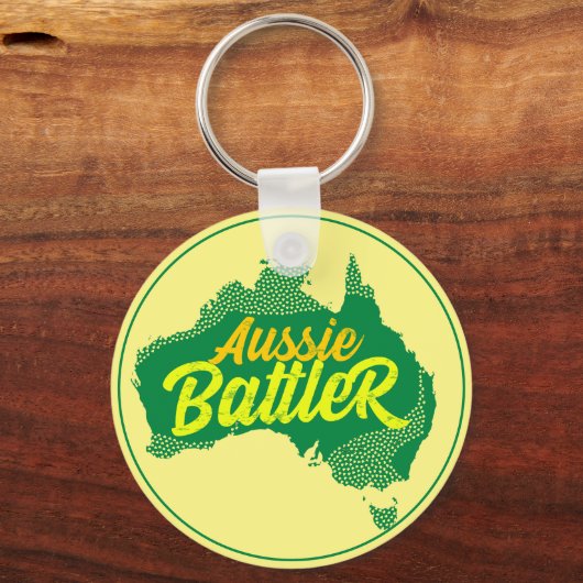 AUSTRALIË FAIR DINKUM SLEUTELHANGER (Achterkant)