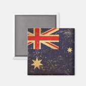 Australië Flag  Design Magnet (Voorkant / Achterkant)
