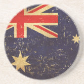 Australië Flag  Design Onderzetter (Voorkant)