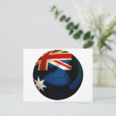 Australië Football Briefkaart (Staand voorkant)