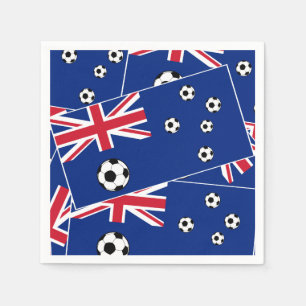Australië football vlag s6 kussen.png servetten
