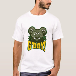 Australië, G-day, Kola, Aussie Spirit T-shirt