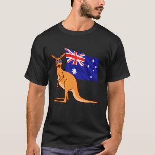 Australië G Day Mate Kangoeroe Australisch symbool T-shirt