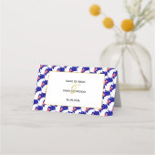 AUSTRALIË Gepersonaliseerd huwelijksfeest Plaatskaartje (Achterkant)