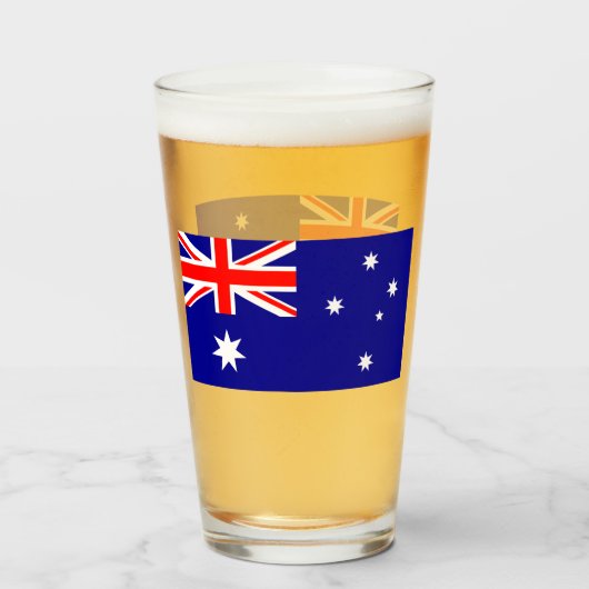 Australië Glas (Voorkant gevuld)