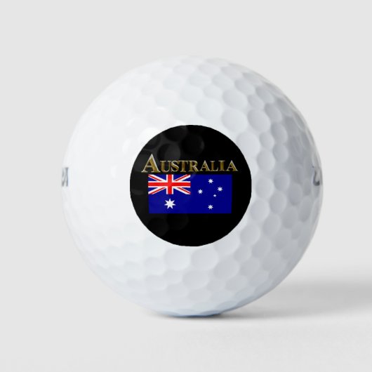 AUSTRALIË GOLFBALLEN (Voorkant)